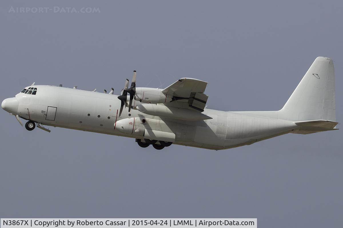 N3867X, 1976 Lockheed L-100-30 Hercules (L-382) C/N 382-4684, Runway 13
