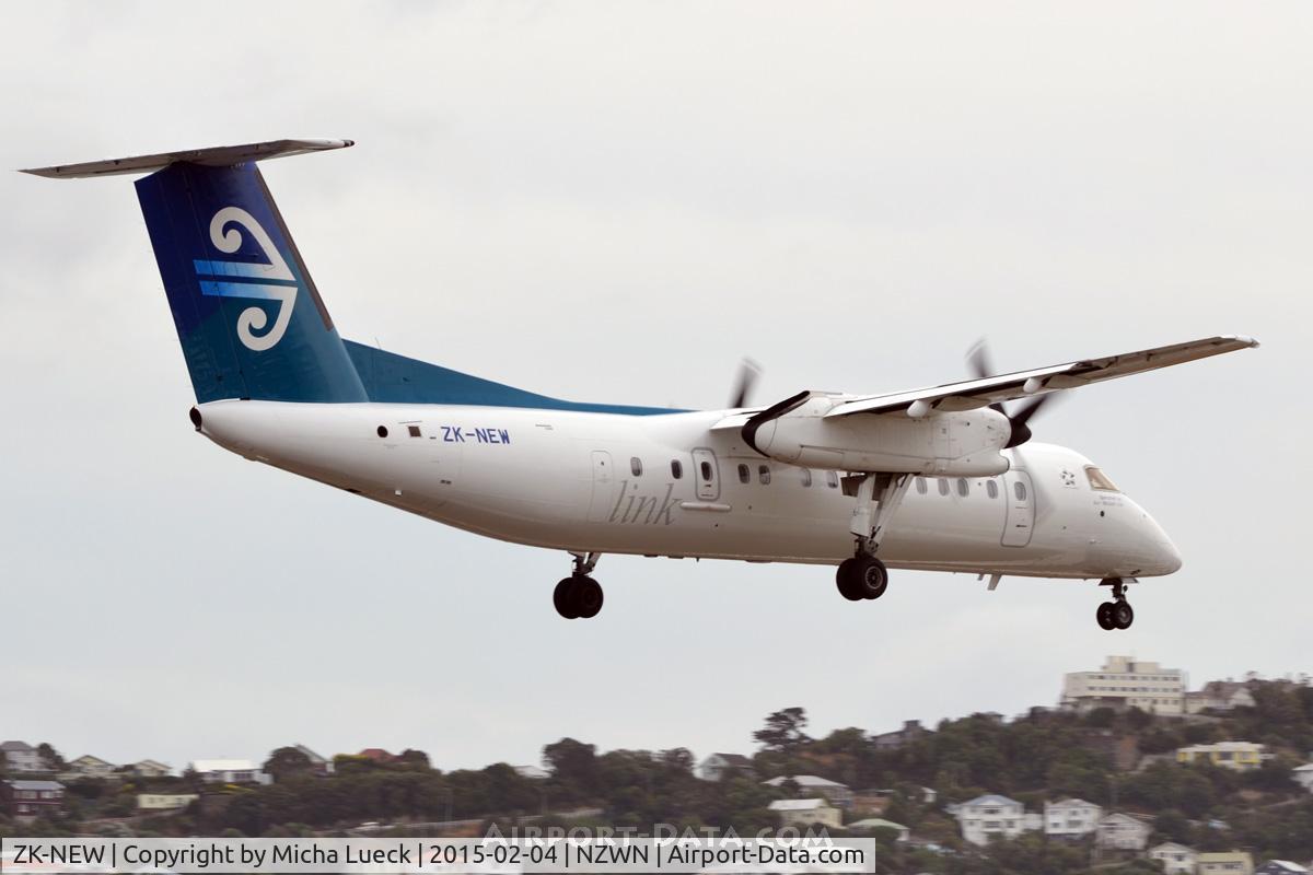 ZK-NEW, 2007 De Havilland Canada DHC-8-311Q Dash 8 C/N 648, At Wellington