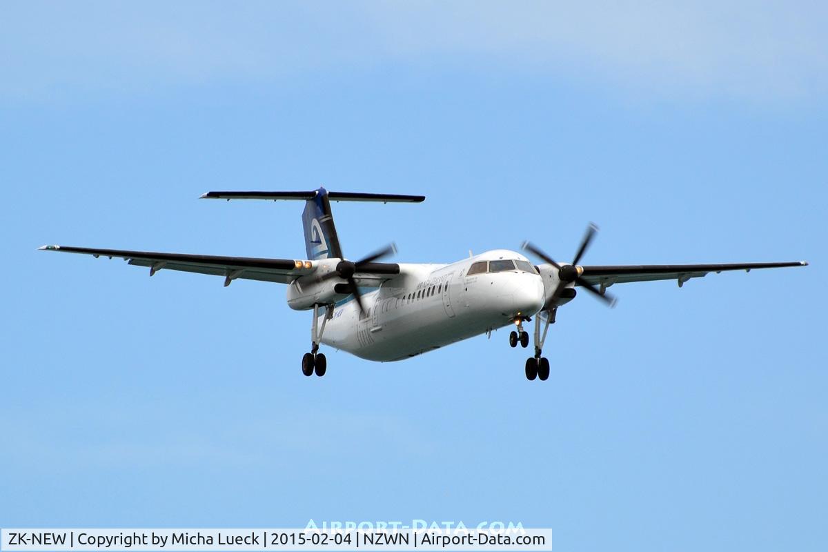 ZK-NEW, 2007 De Havilland Canada DHC-8-311Q Dash 8 C/N 648, At Wellington