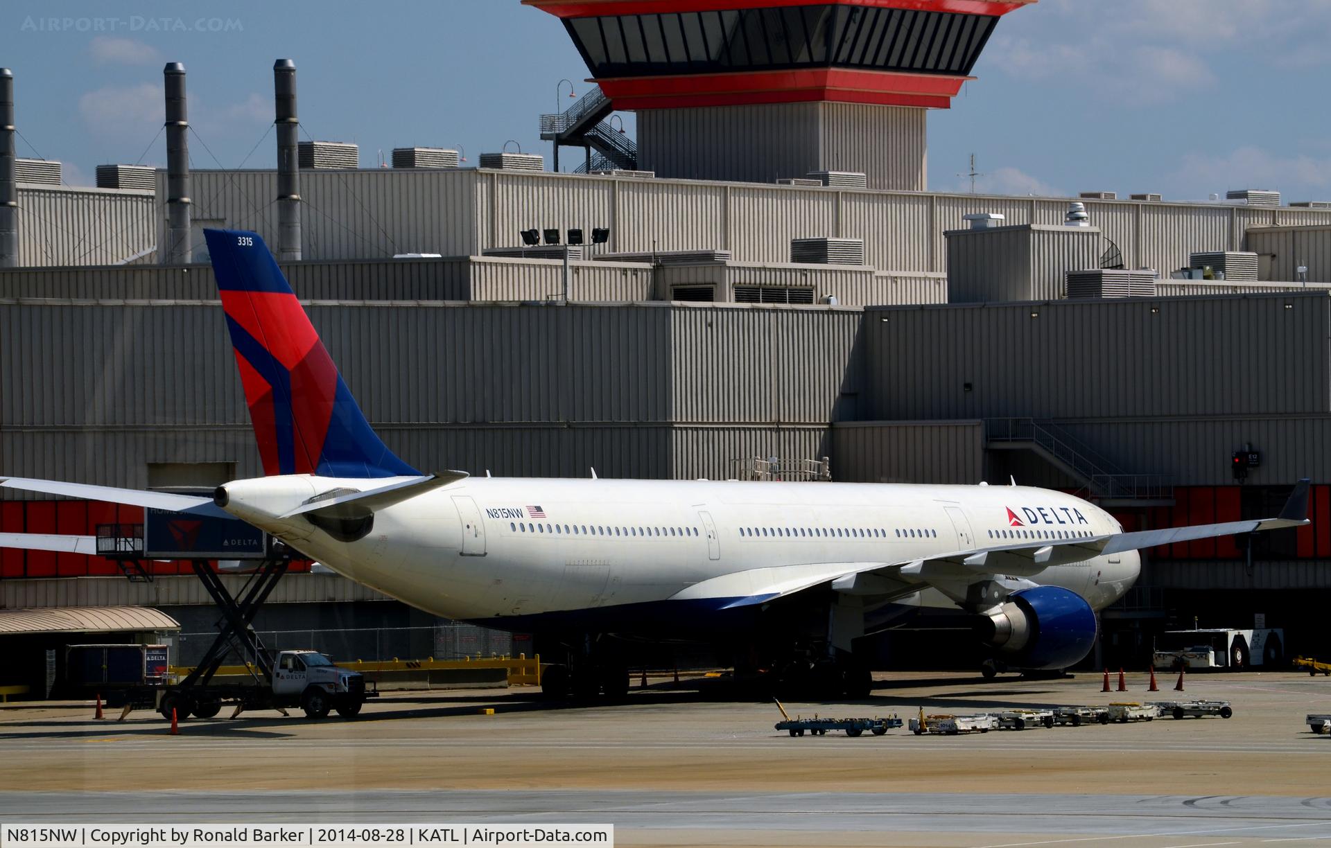 N815NW, 2007 Airbus A330-323X C/N 0817, Atlanta