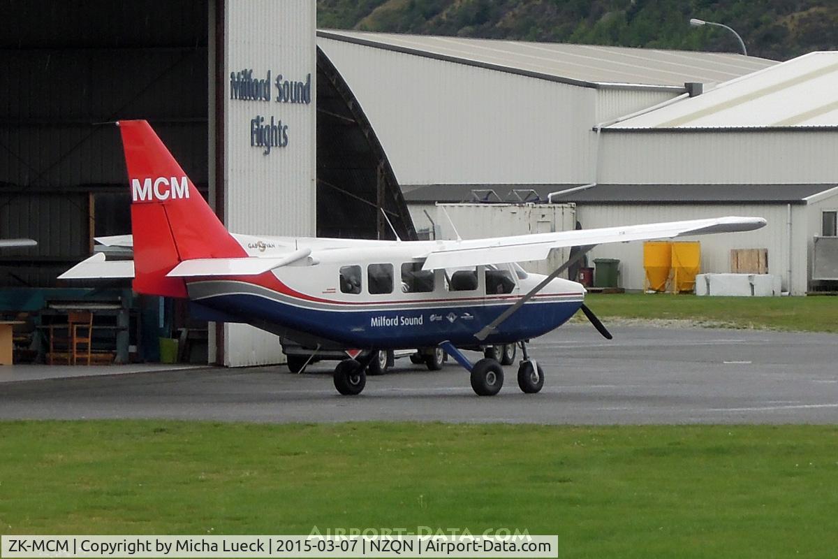 ZK-MCM, Gippsland GA-8 Airvan C/N GA8-07-119, At Queenstown