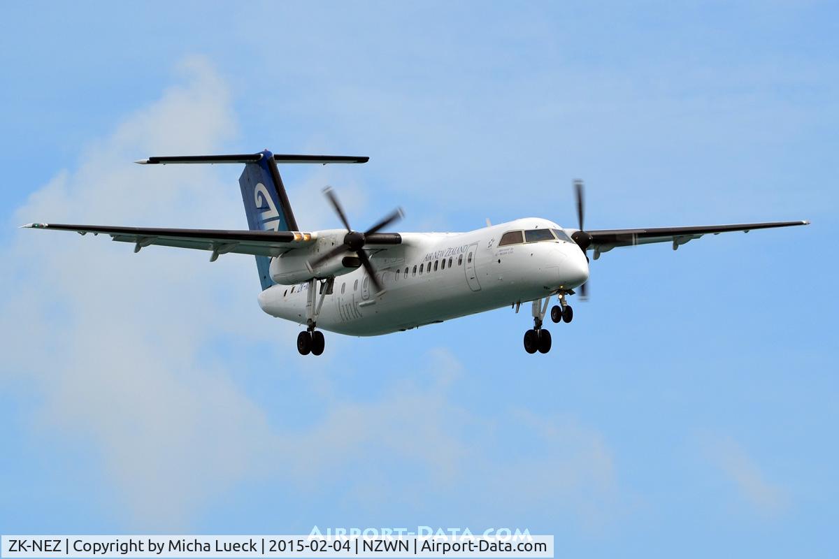 ZK-NEZ, 2007 De Havilland Canada DHC-8-311 Dash 8 C/N 654, At Wellington