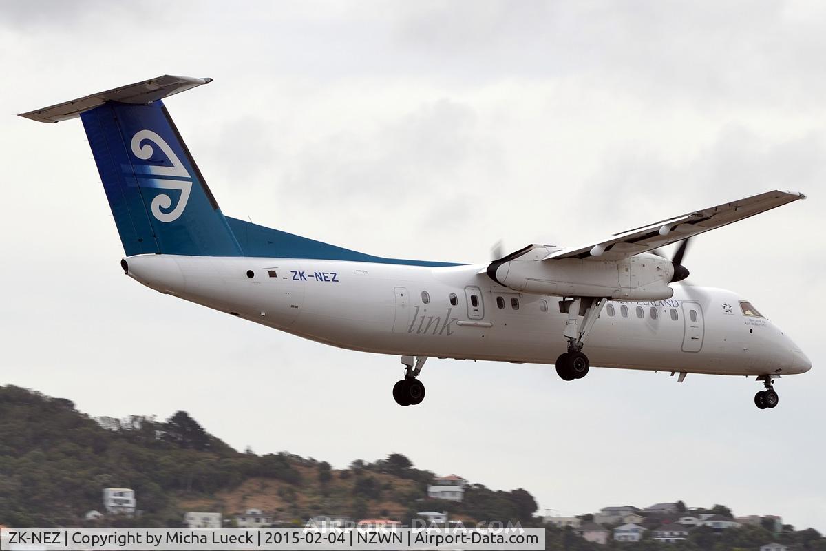 ZK-NEZ, 2007 De Havilland Canada DHC-8-311 Dash 8 C/N 654, At Wellington