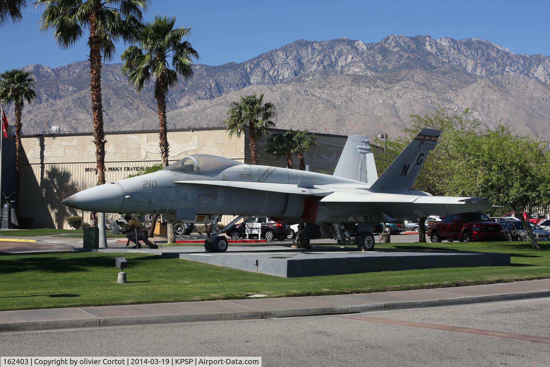 162403, McDonnell Douglas F/A-18A Hornet C/N 0231/A183, Palm Springs Air Museum