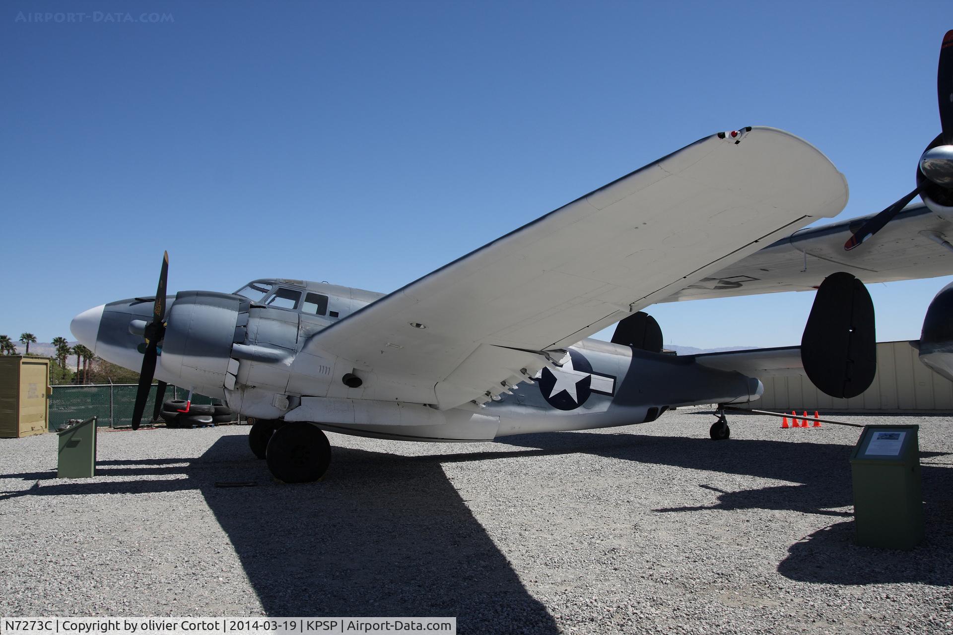 N7273C, 1940 Lockheed PV-2 Harpoon C/N 15-1177, Palm springs museum
