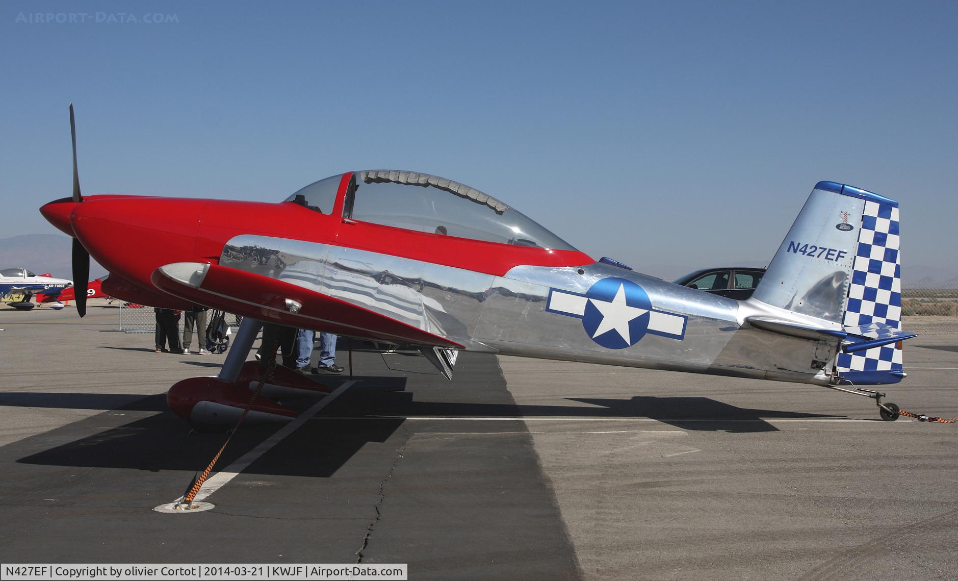 N427EF, 2002 Vans RV-8 C/N 80200, LA county airshow