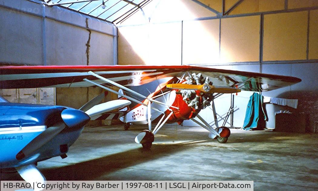 HB-RAO, 1937 Morane-Saulnier MS.317 C/N 329, Morane-Saulnier MS.317 [6583/329] Lausanne-Blecherette~HB 11/08/1997