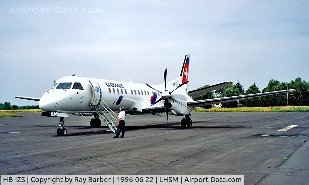 HB-IZS, 1996 Saab 2000 C/N 2000-035, SAAB 2000 [035] (Crossair) Sarmellek-Balaton~HA 22/06/1996