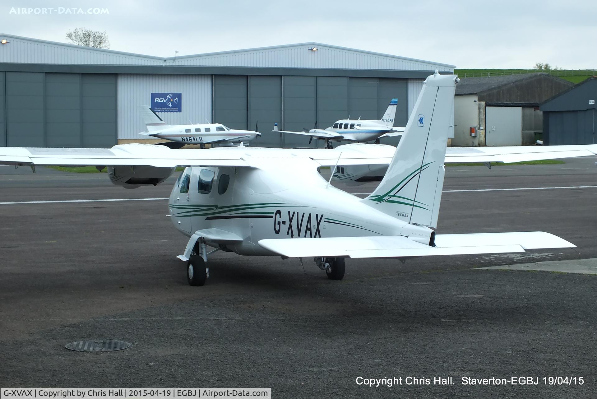 G-XVAX, 2011 Tecnam P-2006T C/N 076, at Staverton