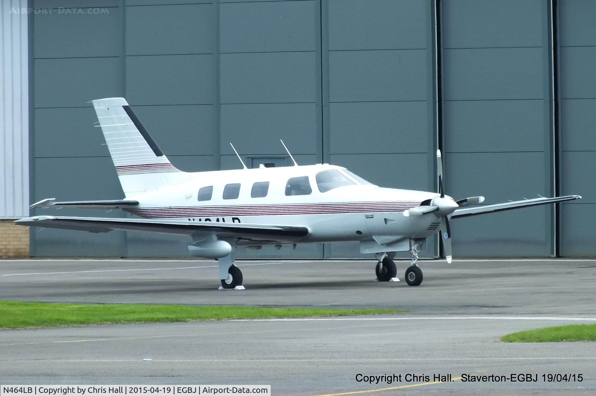 N464LB, 1993 Piper PA-46-350P Malibu Mirage C/N 4622139, at Staverton