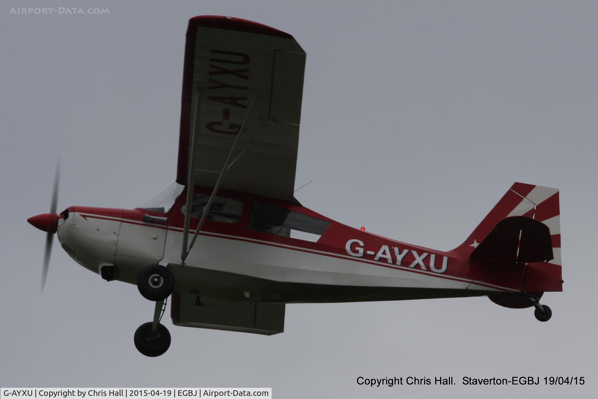 G-AYXU, 1969 Bellanca 7KCAB Citabria C/N 232-70, at Staverton