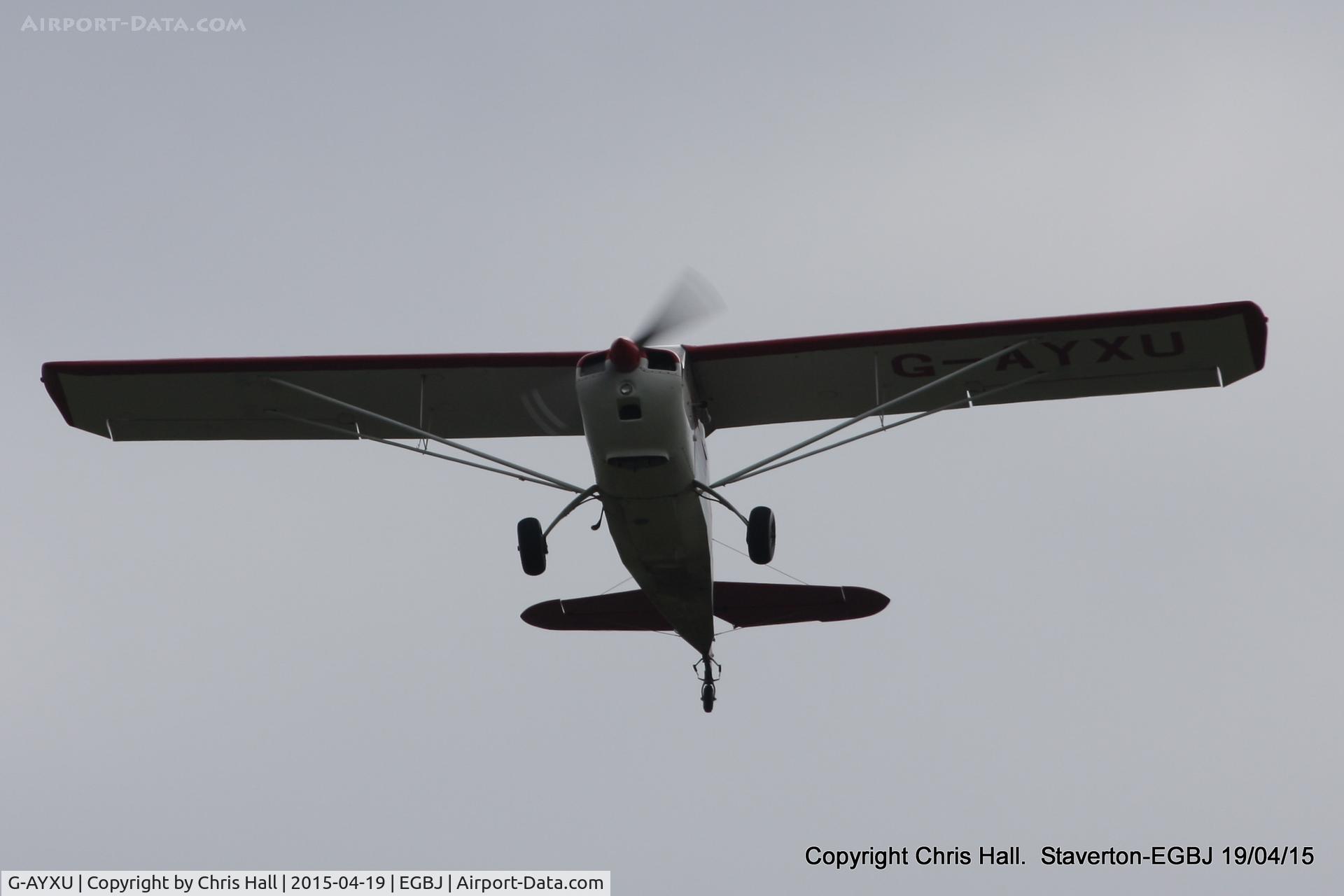 G-AYXU, 1969 Bellanca 7KCAB Citabria C/N 232-70, at Staverton