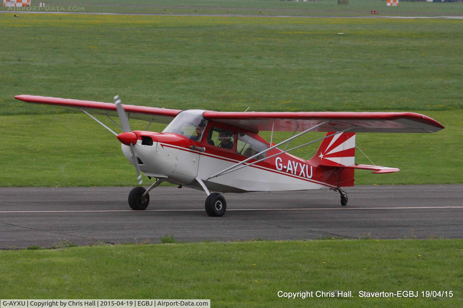 G-AYXU, 1969 Bellanca 7KCAB Citabria C/N 232-70, at Staverton