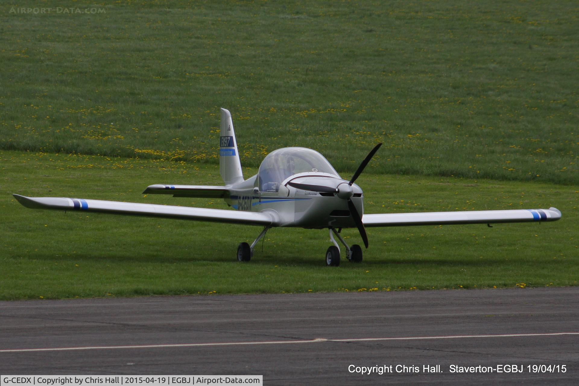 G-CEDX, 2006 Cosmik EV-97 TeamEurostar UK C/N 2827, at Staverton