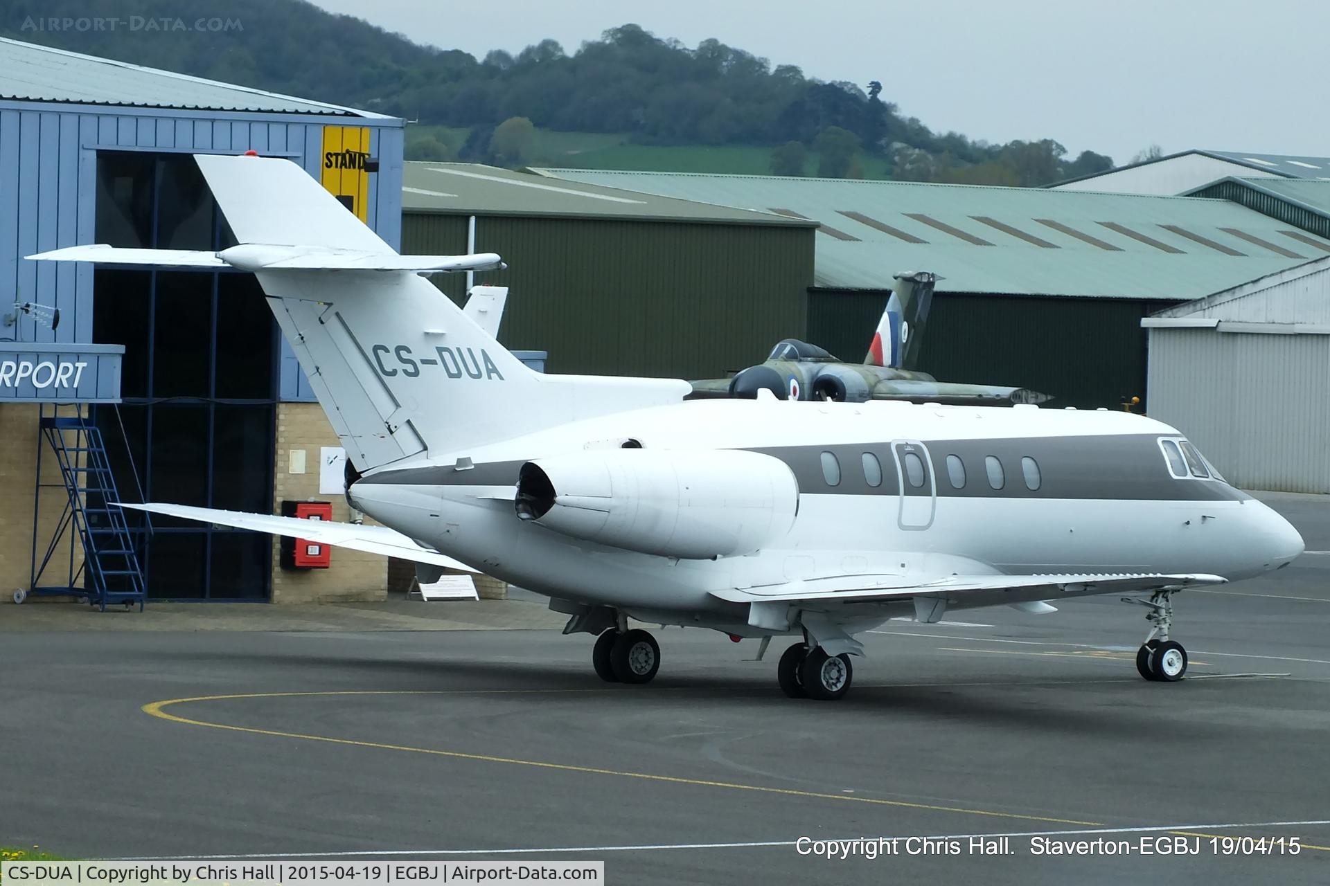 CS-DUA, 2008 Hawker Beechcraft 750 C/N HB-4, at Staverton
