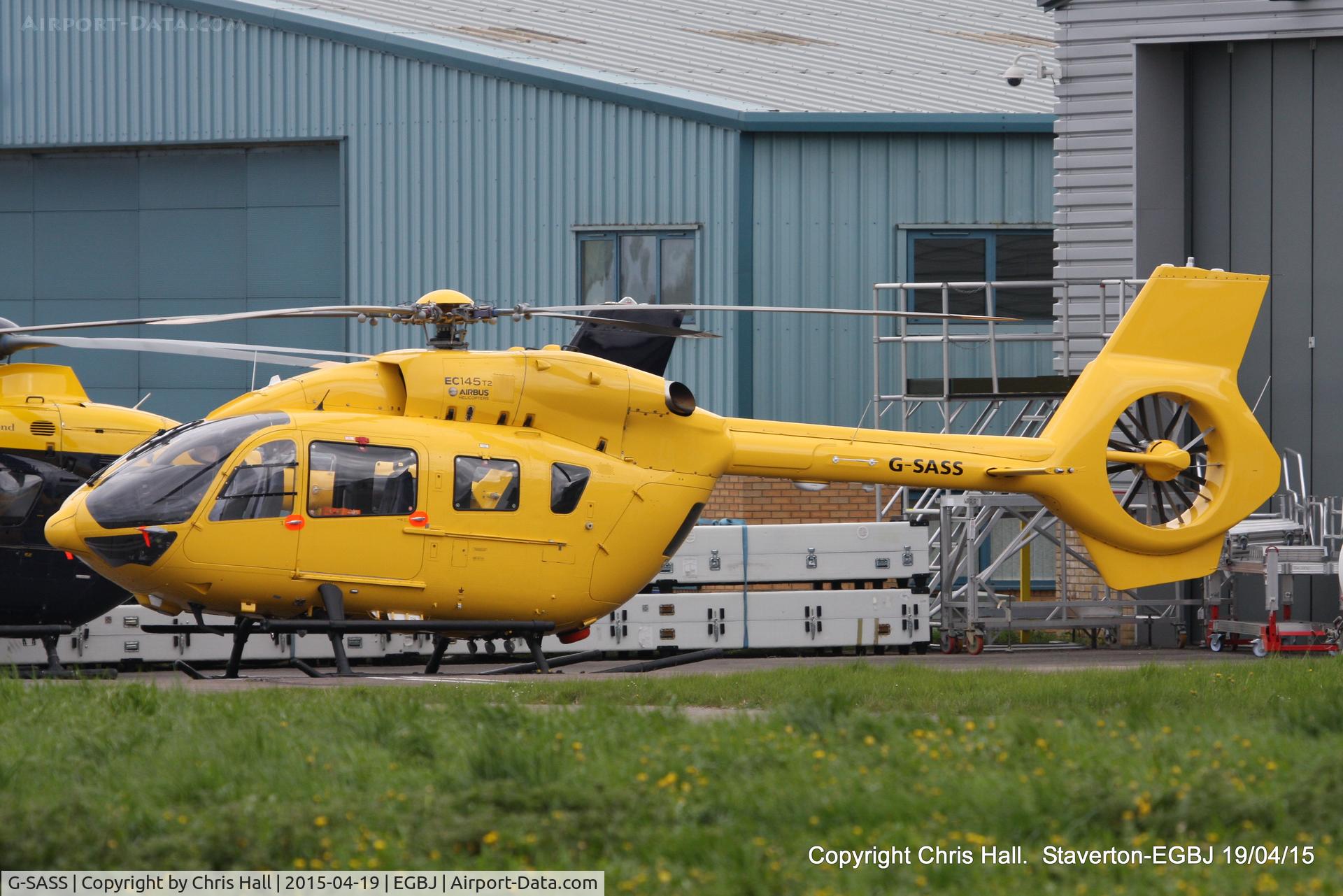 G-SASS, 2014 Airbus Helicopters EC-145T-2 (BK-117D-2) C/N 20022, at Staverton