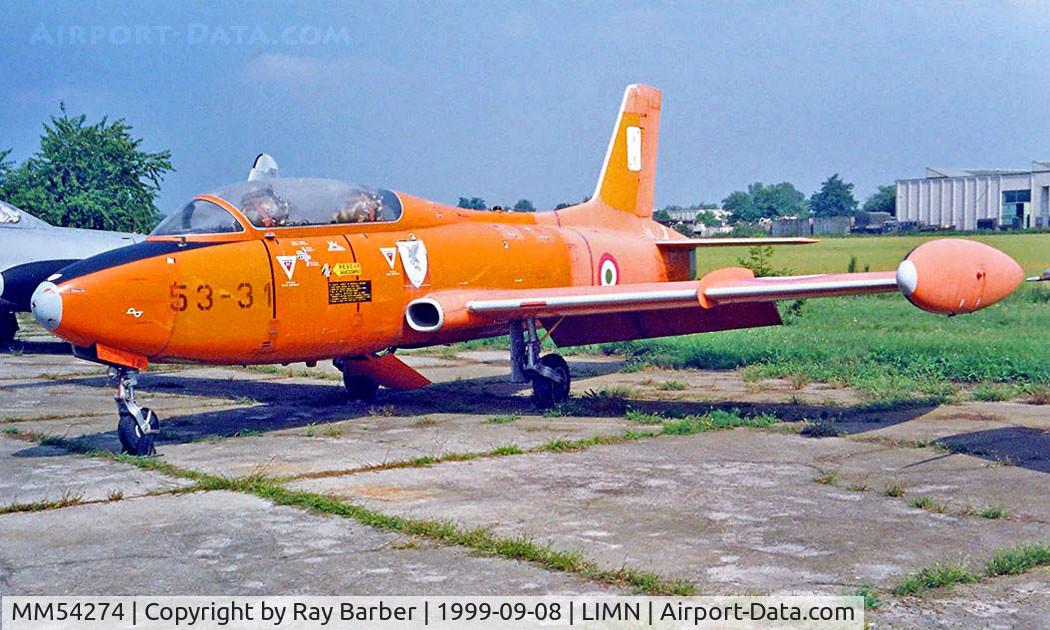 MM54274, Aermacchi MB-326 C/N 6439/180, Aermacchi MB-326 [6439] (Italian Air Force) Cameri-Novari~I 08/09/1999
