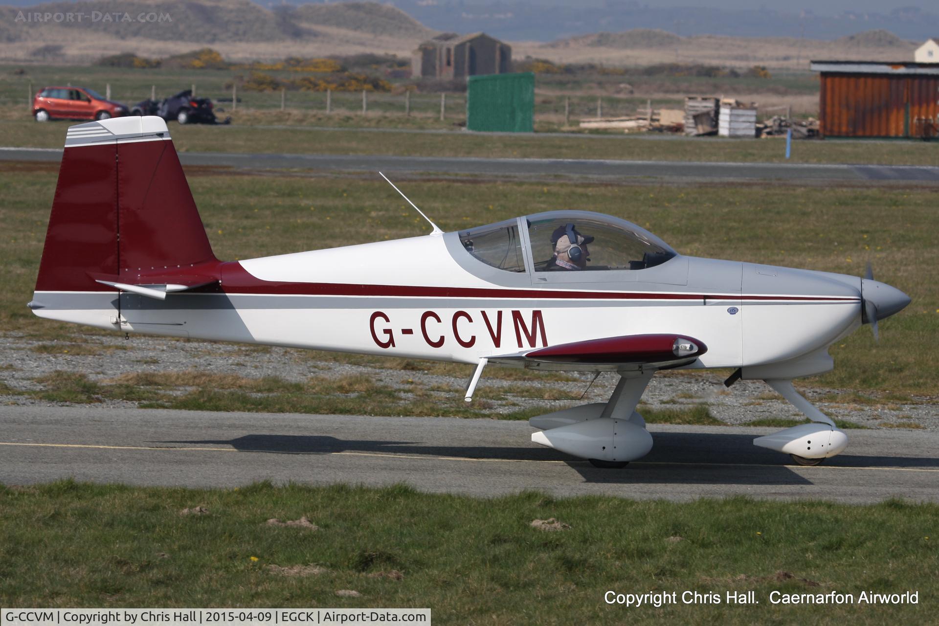 G-CCVM, 2006 Vans RV-7A C/N PFA 323-14213, at Caernarfon