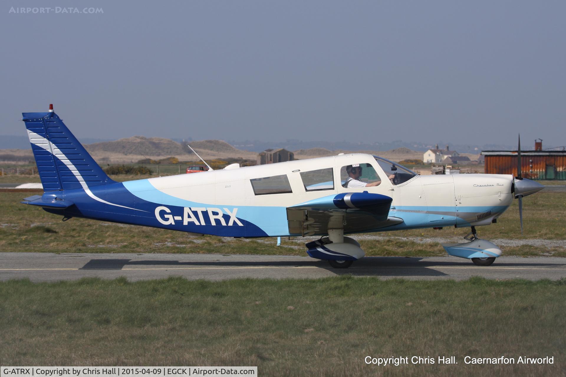 G-ATRX, 1966 Piper PA-32-260 Cherokee Six Cherokee Six C/N 32-390, at Caernarfon