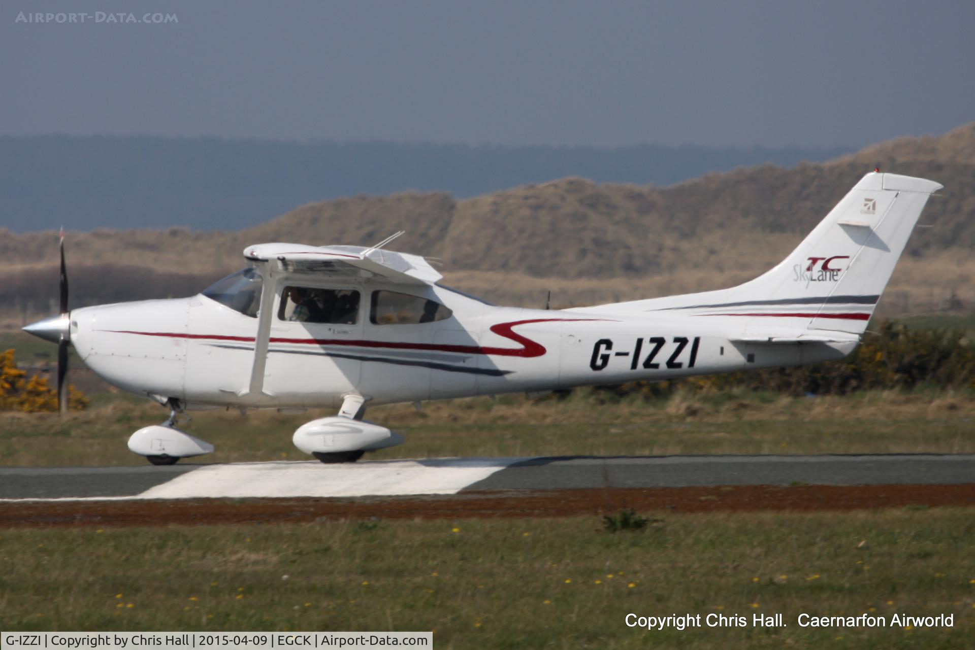 G-IZZI, 2001 Cessna T182T Turbo Skylane C/N T18208100, at Caernarfon