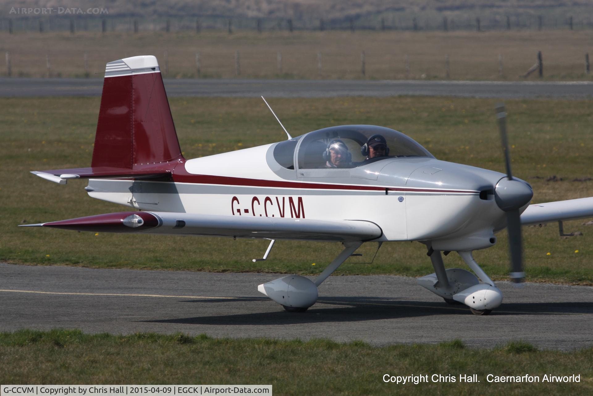 G-CCVM, 2006 Vans RV-7A C/N PFA 323-14213, at Caernarfon