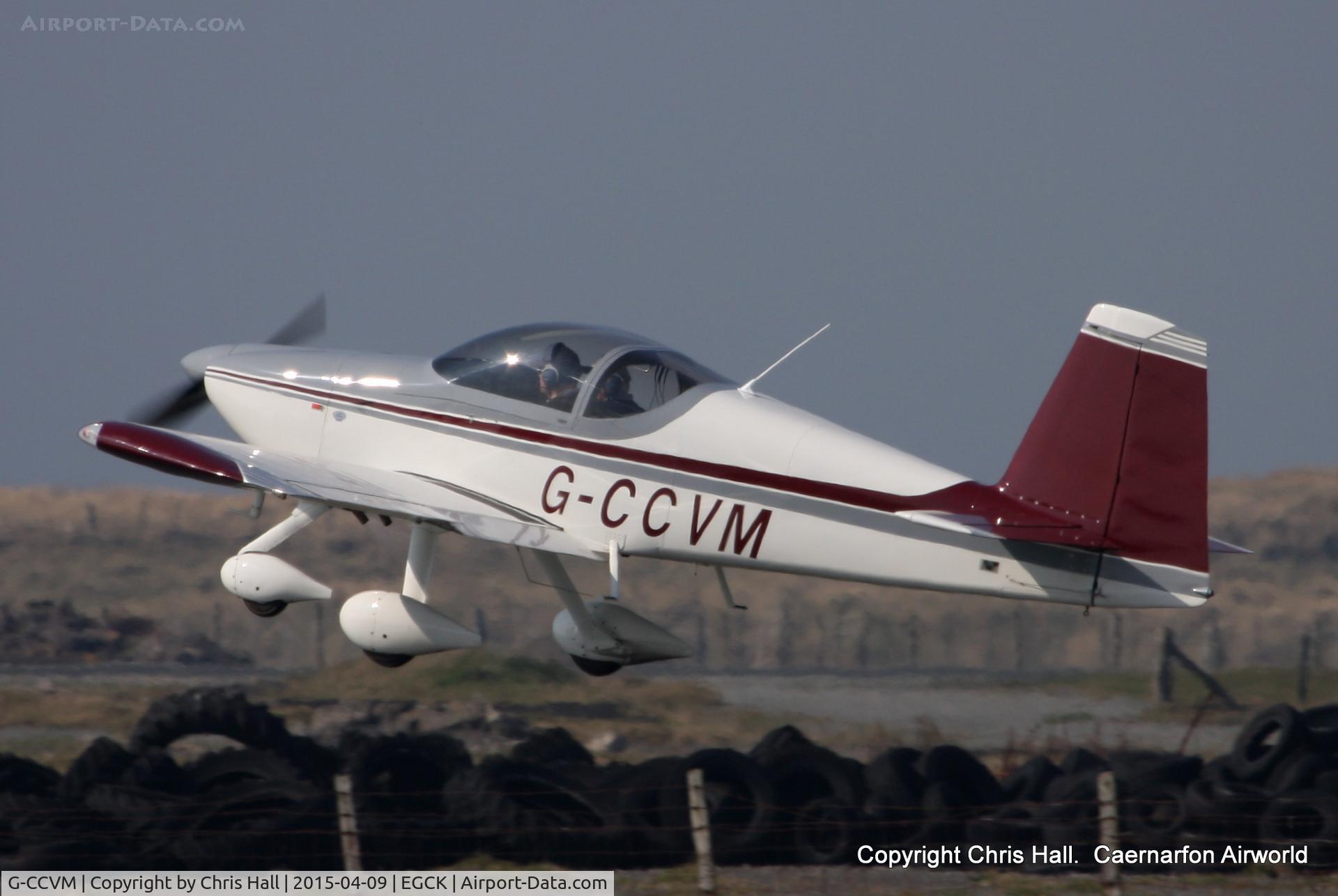 G-CCVM, 2006 Vans RV-7A C/N PFA 323-14213, at Caernarfon