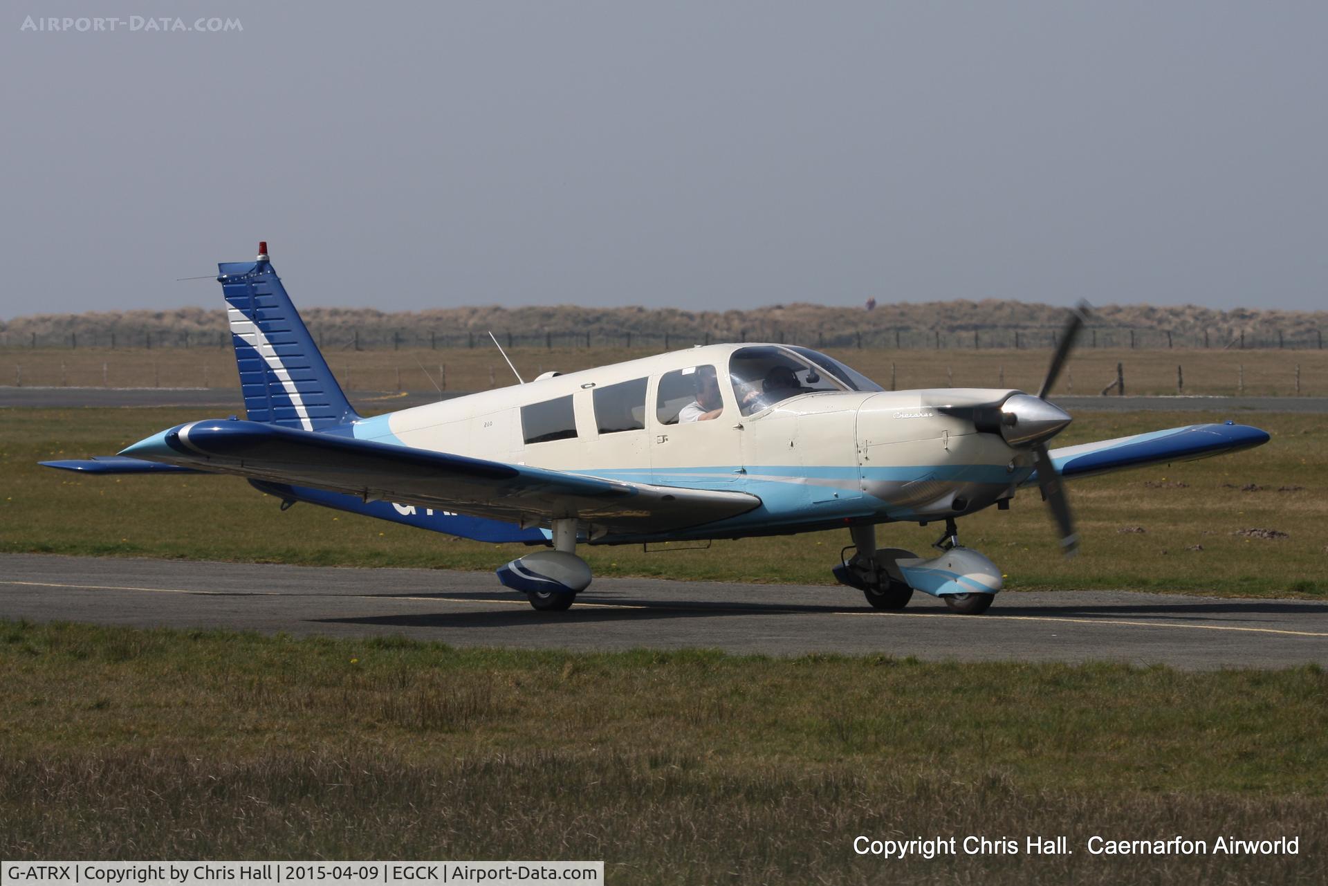 G-ATRX, 1966 Piper PA-32-260 Cherokee Six Cherokee Six C/N 32-390, at Caernarfon