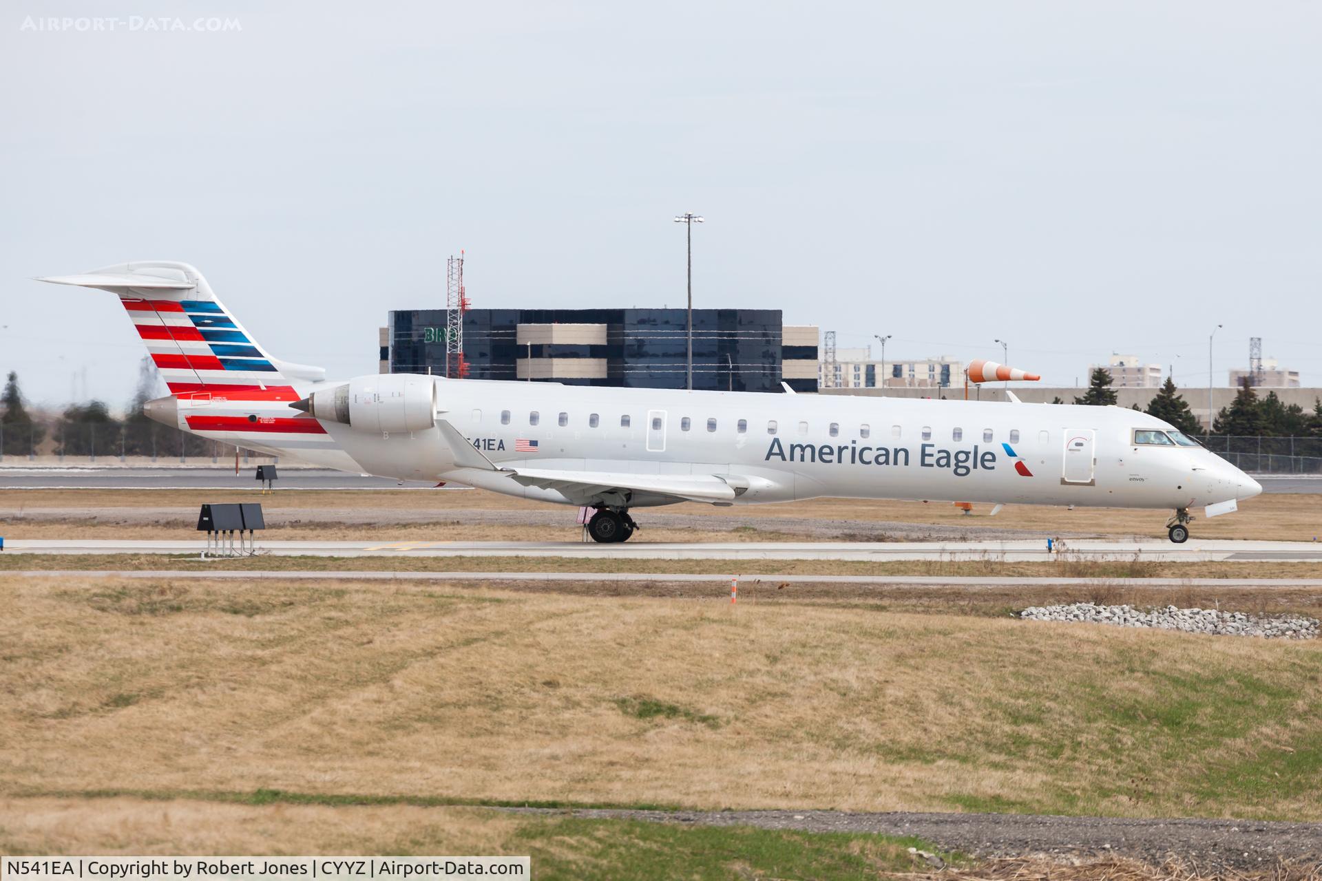 N541EA, Bombardier CRJ-702 (CL-600-2C10) Regional Jet C/N 10320, At Toronto Pearson