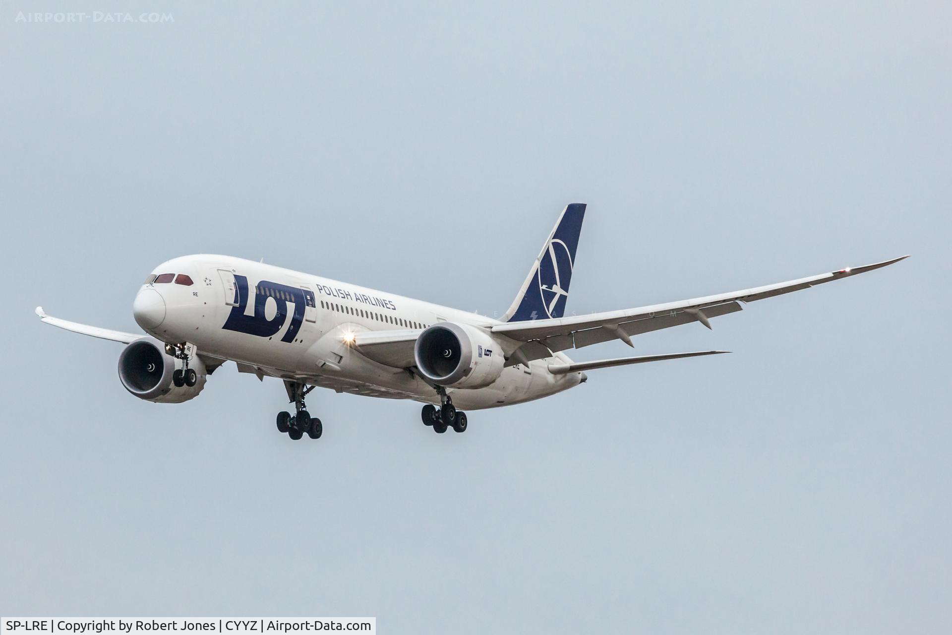SP-LRE, 2013 Boeing 787-8 Dreamliner C/N 35939, At Toronto Pearson