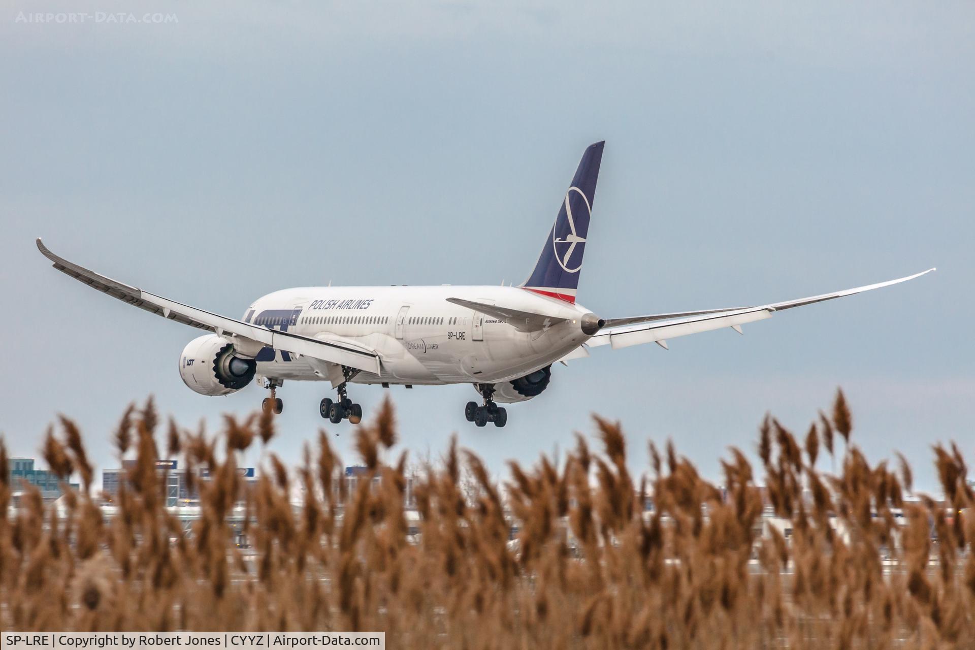 SP-LRE, 2013 Boeing 787-8 Dreamliner C/N 35939, At Toronto Pearson