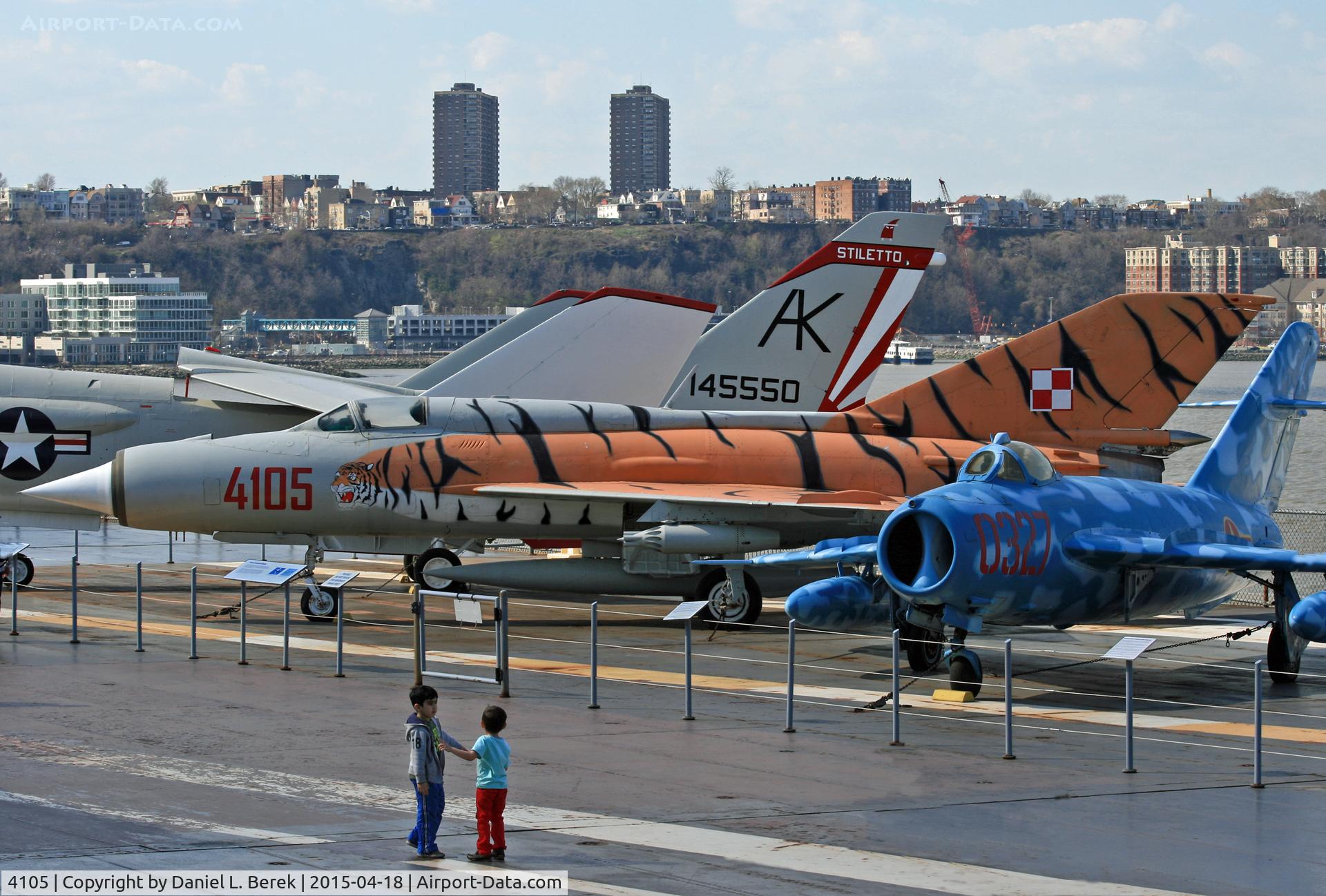 4105, Mikoyan-Gurevich MiG-21PFM C/N 94A4105, This aircraft has been beautifully restored in this spectacular color scheme.