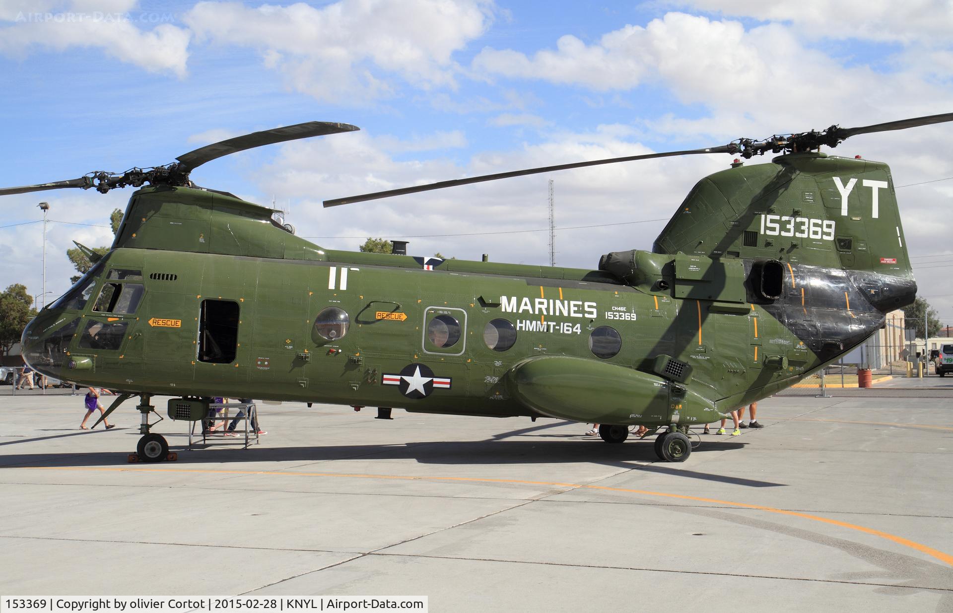 153369, Boeing Vertol CH-46E Sea Knight C/N 2265, nice 