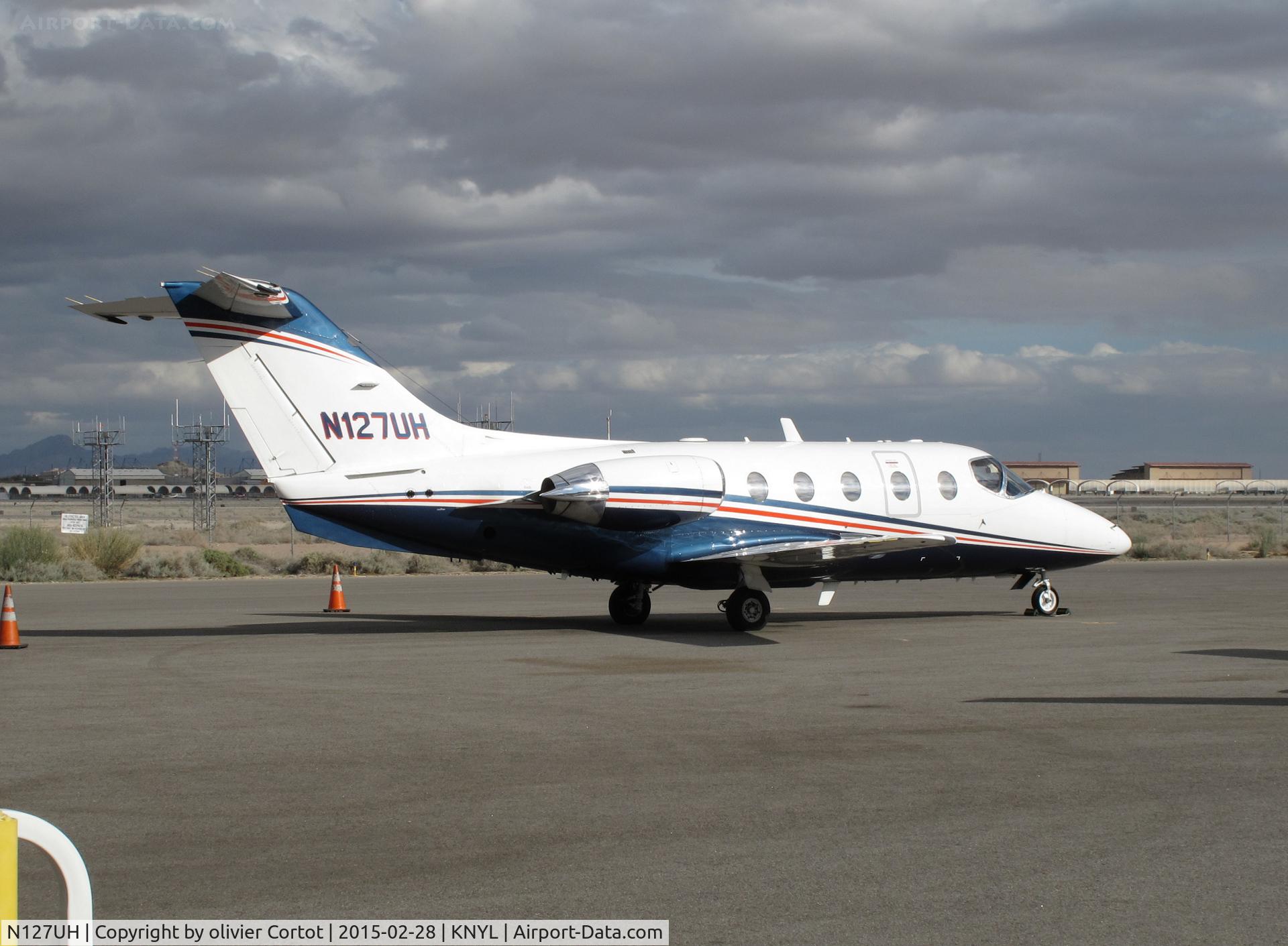 N127UH, 1996 Raytheon Beechjet 400A C/N RK-127, Yuma airport