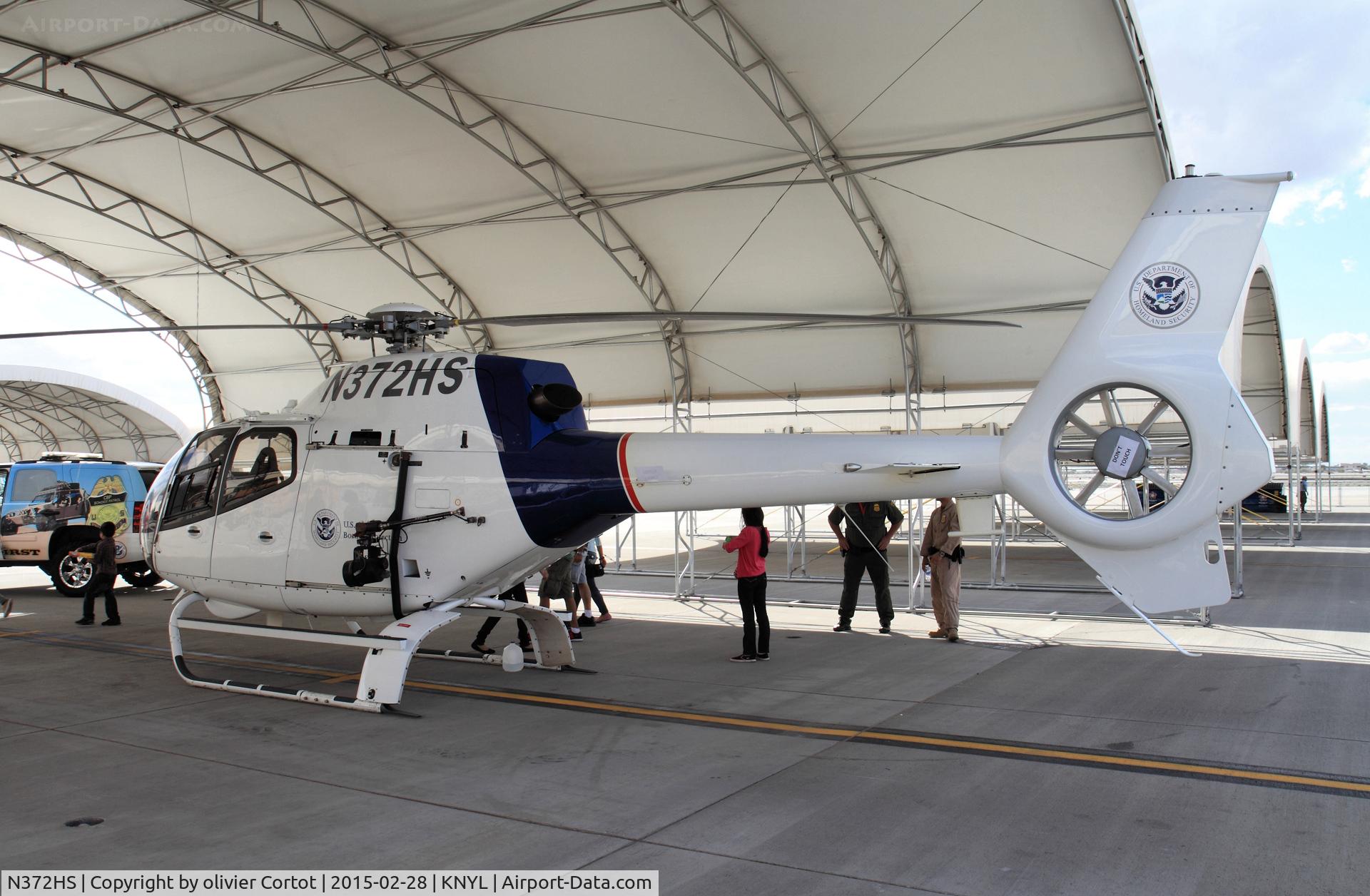 N372HS, 2007 Eurocopter EC-120B Colibri C/N 1460, US border patrol