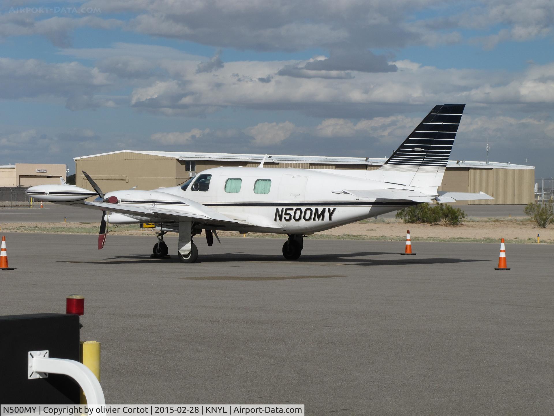N500MY, 1978 Piper PA-31T1 C/N 31T-7804004, Yuma airport