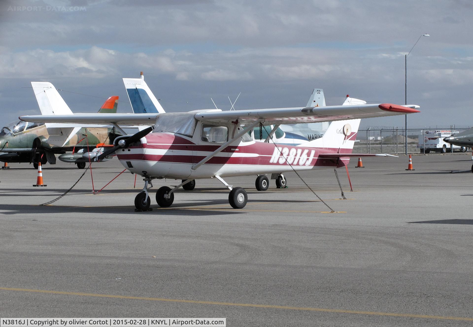 N3816J, 1966 Cessna 150G C/N 15065116, Yuma airport