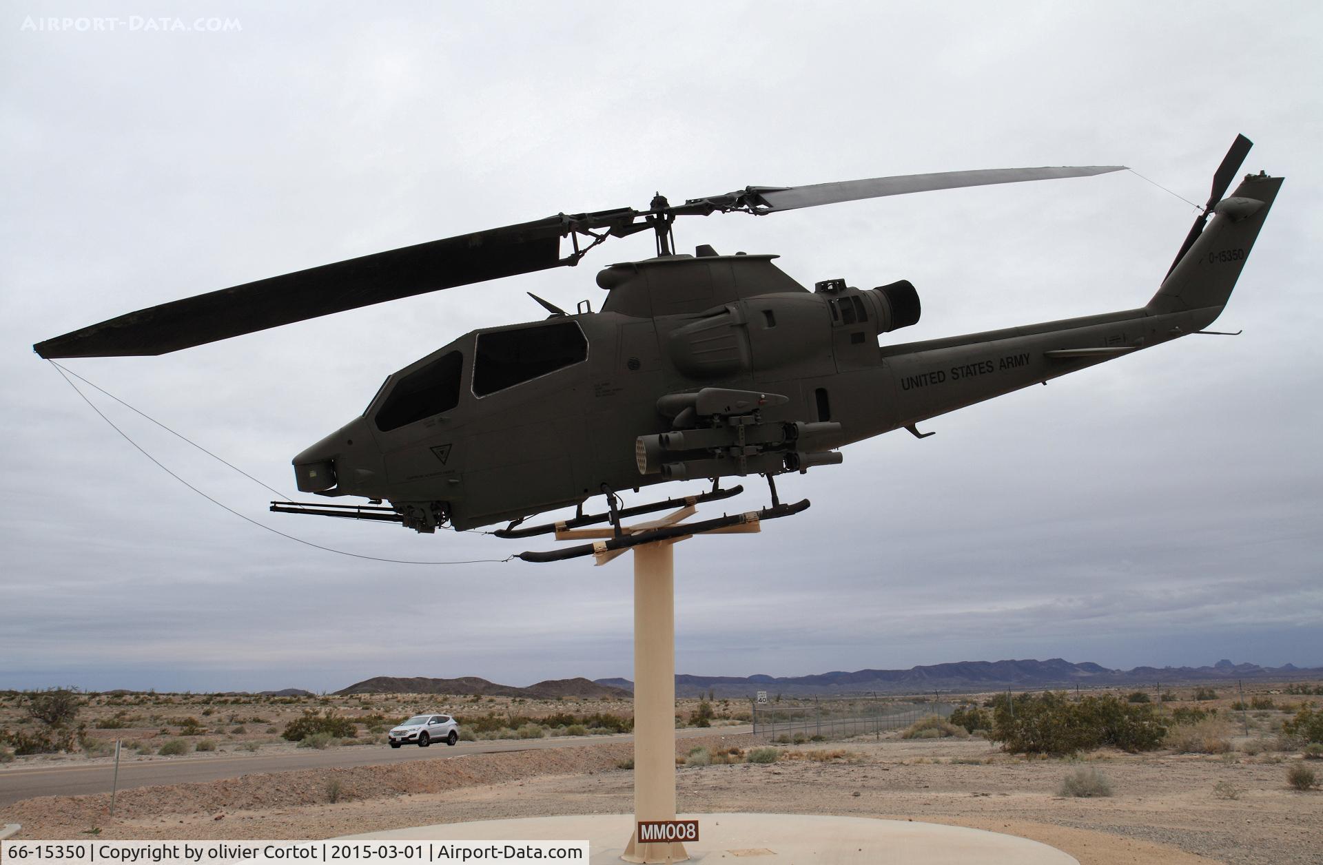66-15350, 1966 Bell AH-1F Cobra C/N 20106, There is also a tank park nearby