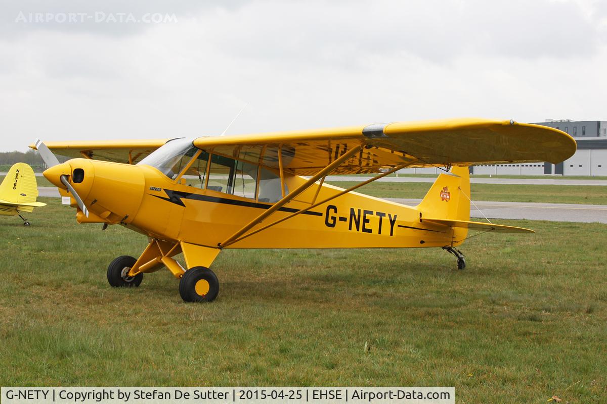 G-NETY, 1994 Piper PA-18-150 Super Cub C/N 1809108, At the Cub meeting in Seppe for the 25th anniversary of 