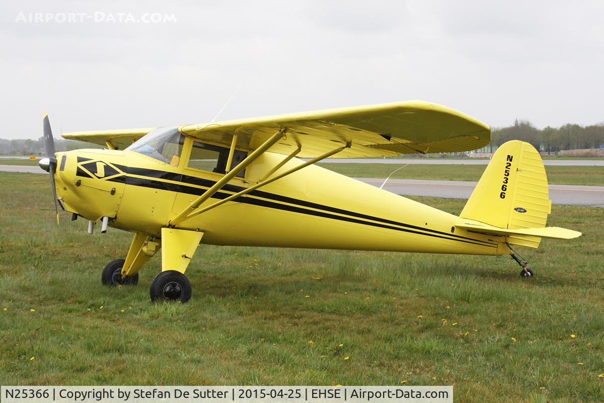 N25366, 1956 Luscombe 8A C/N 1242, @ EHSE.