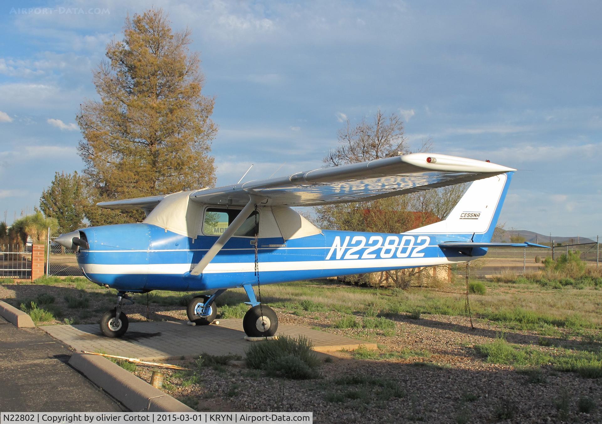 N22802, 1968 Cessna 150H C/N 15068526, Arizona sun