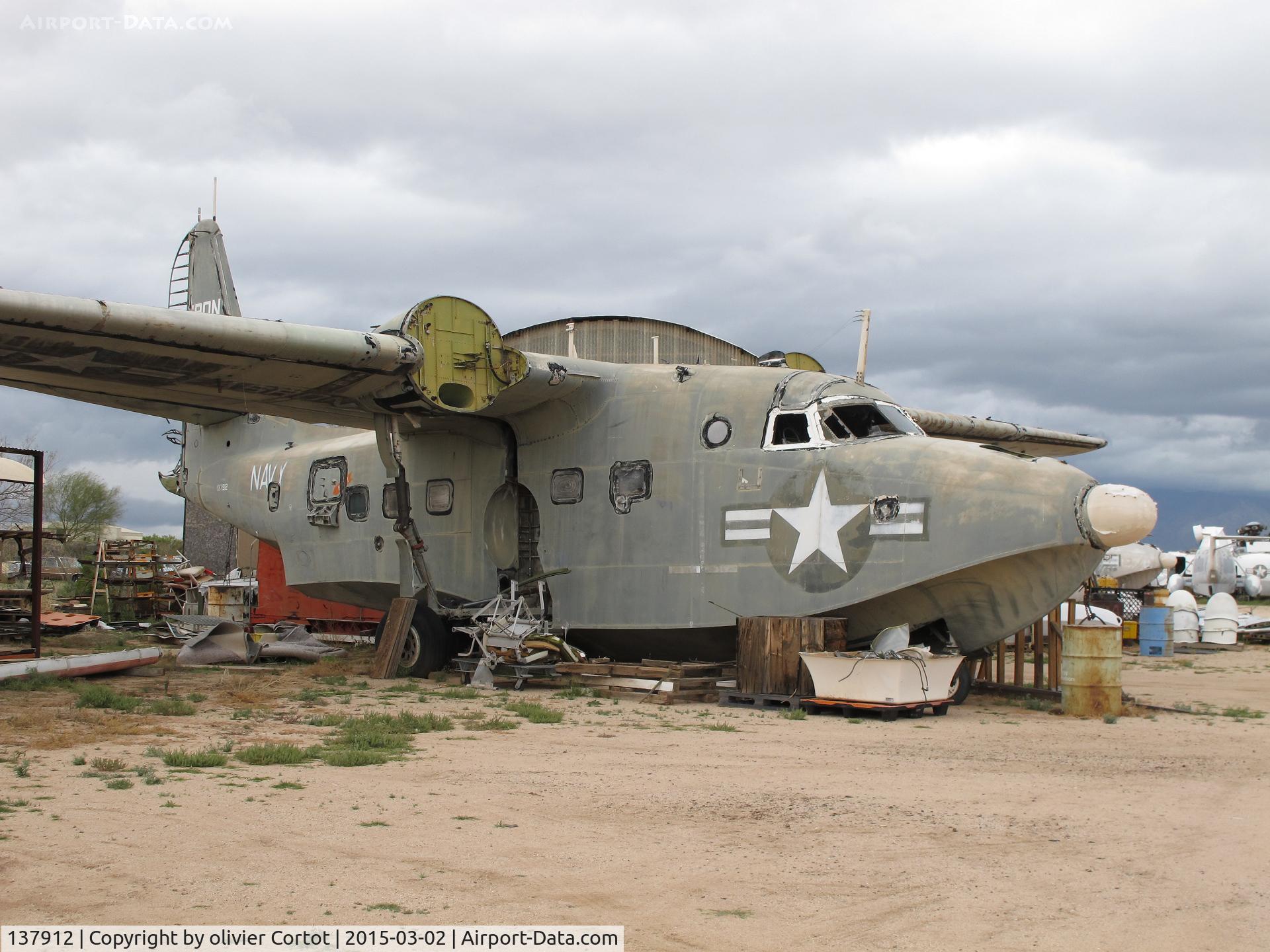 137912, Grumman HU-16C (UF-1) Albatross C/N G-385, Near Davis Mountain AB