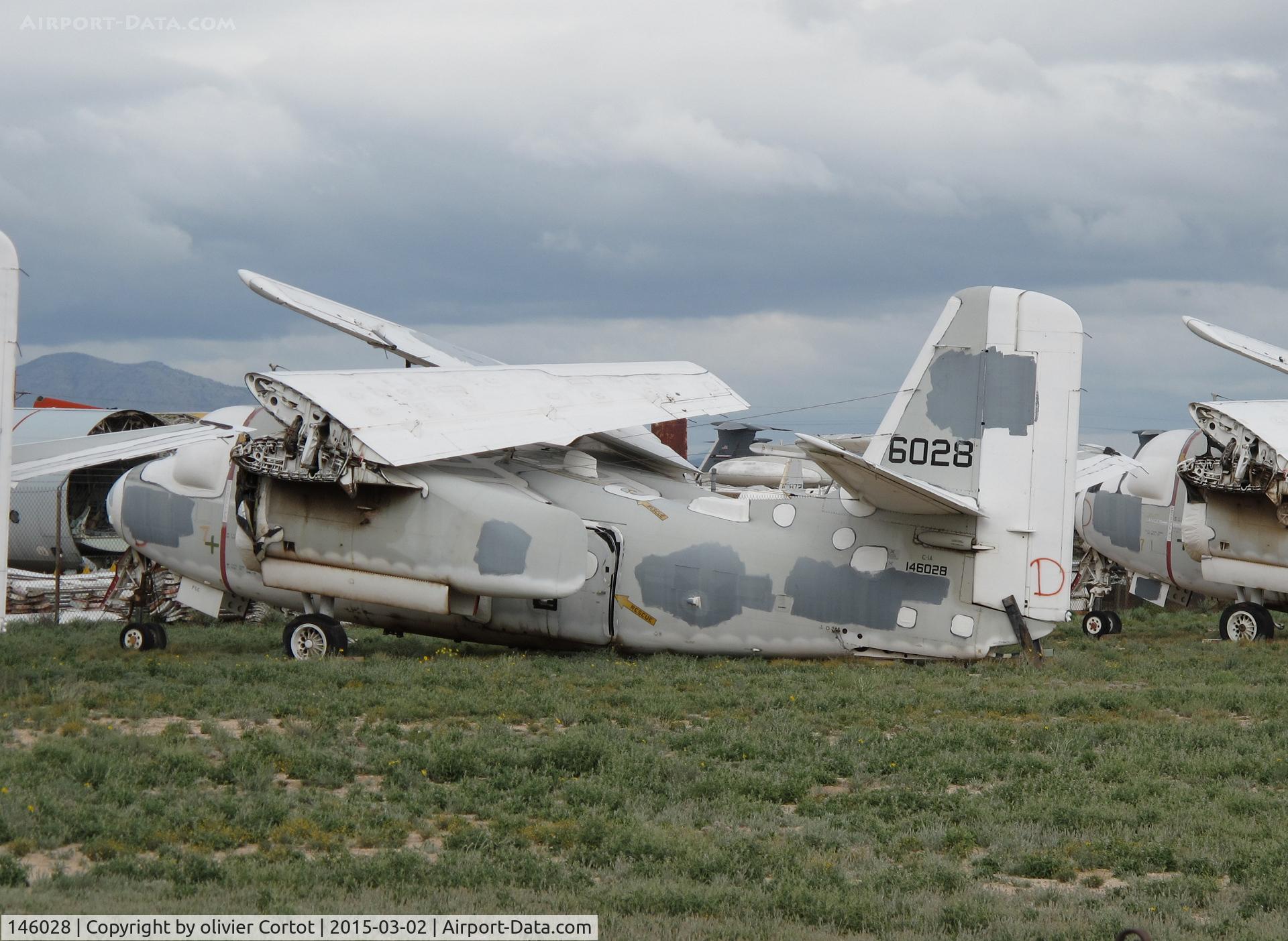 146028, Grumman C-1A Trader C/N 58, Scrapper yard, AZ
