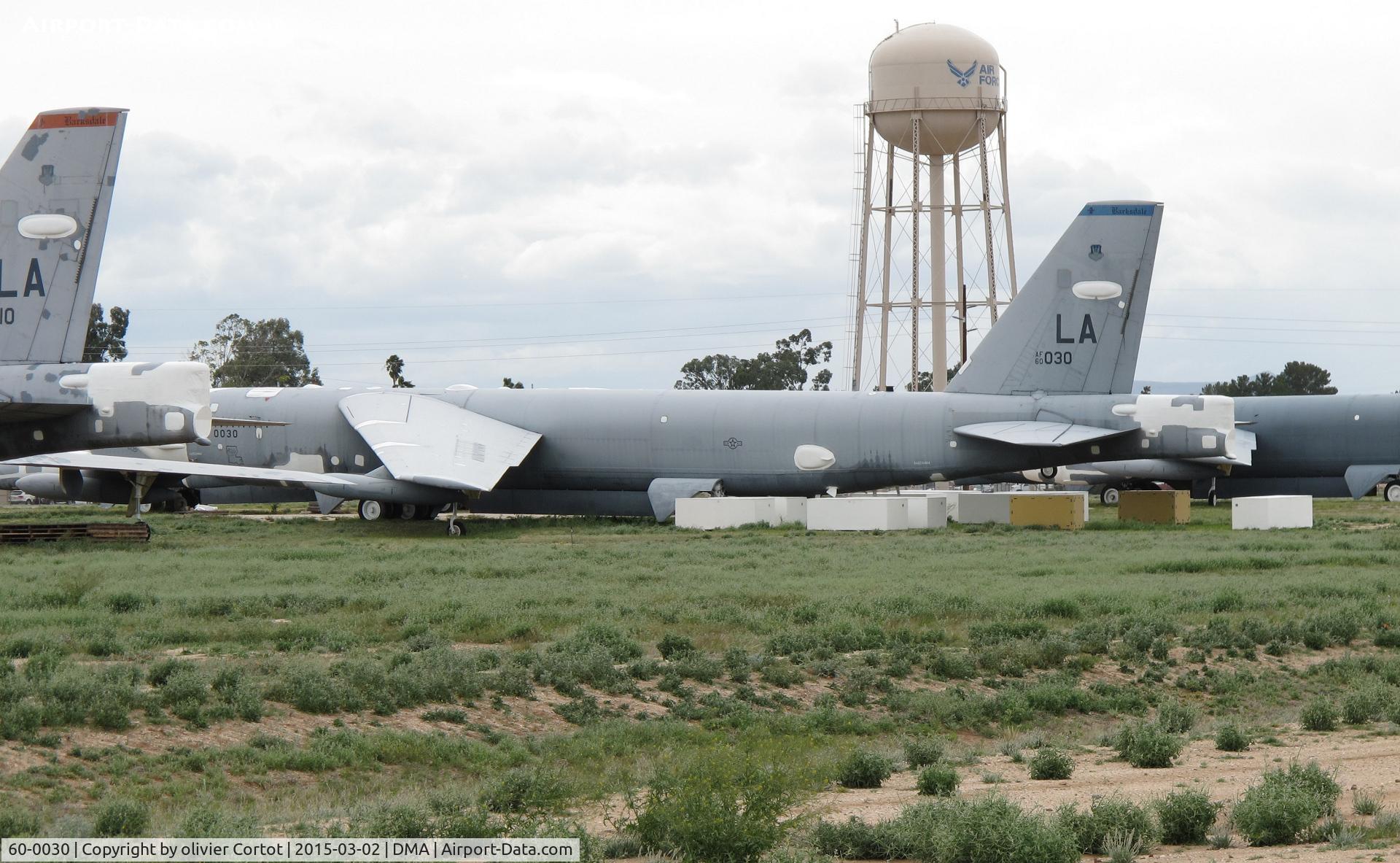 60-0030, 1960 Boeing B-52H Stratofortress C/N 464395, AMARG storage