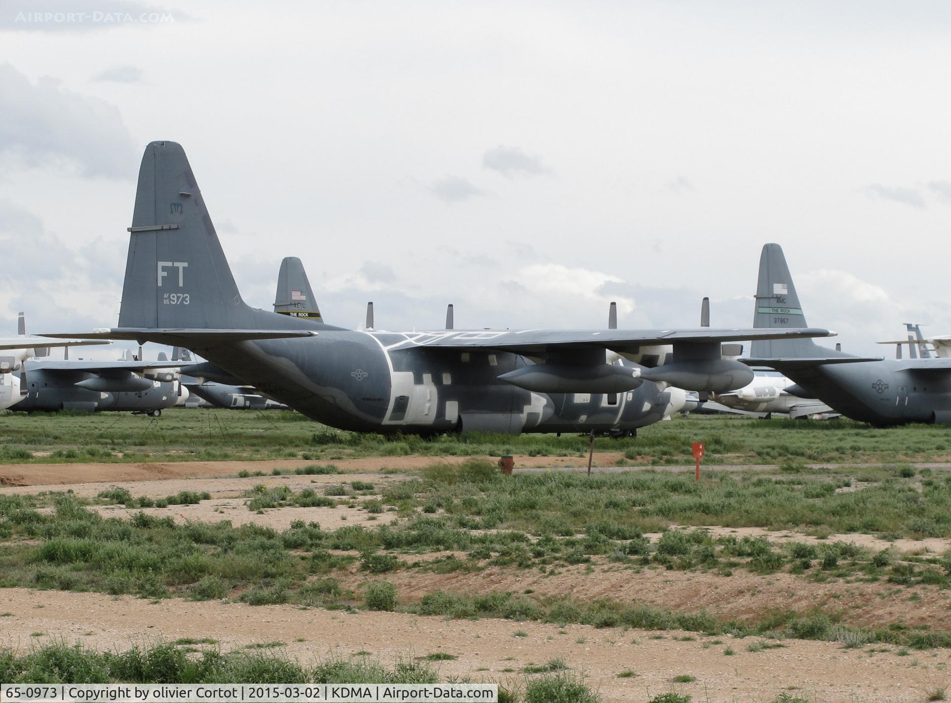 65-0973, Lockheed HC-130P Hercules C/N 382-4121, AMARG storage