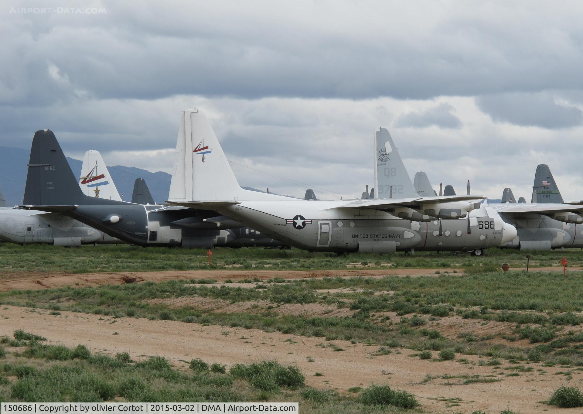 150686, 1962 Lockheed KC-130F Hercules C/N 282-3733, Amarg storage