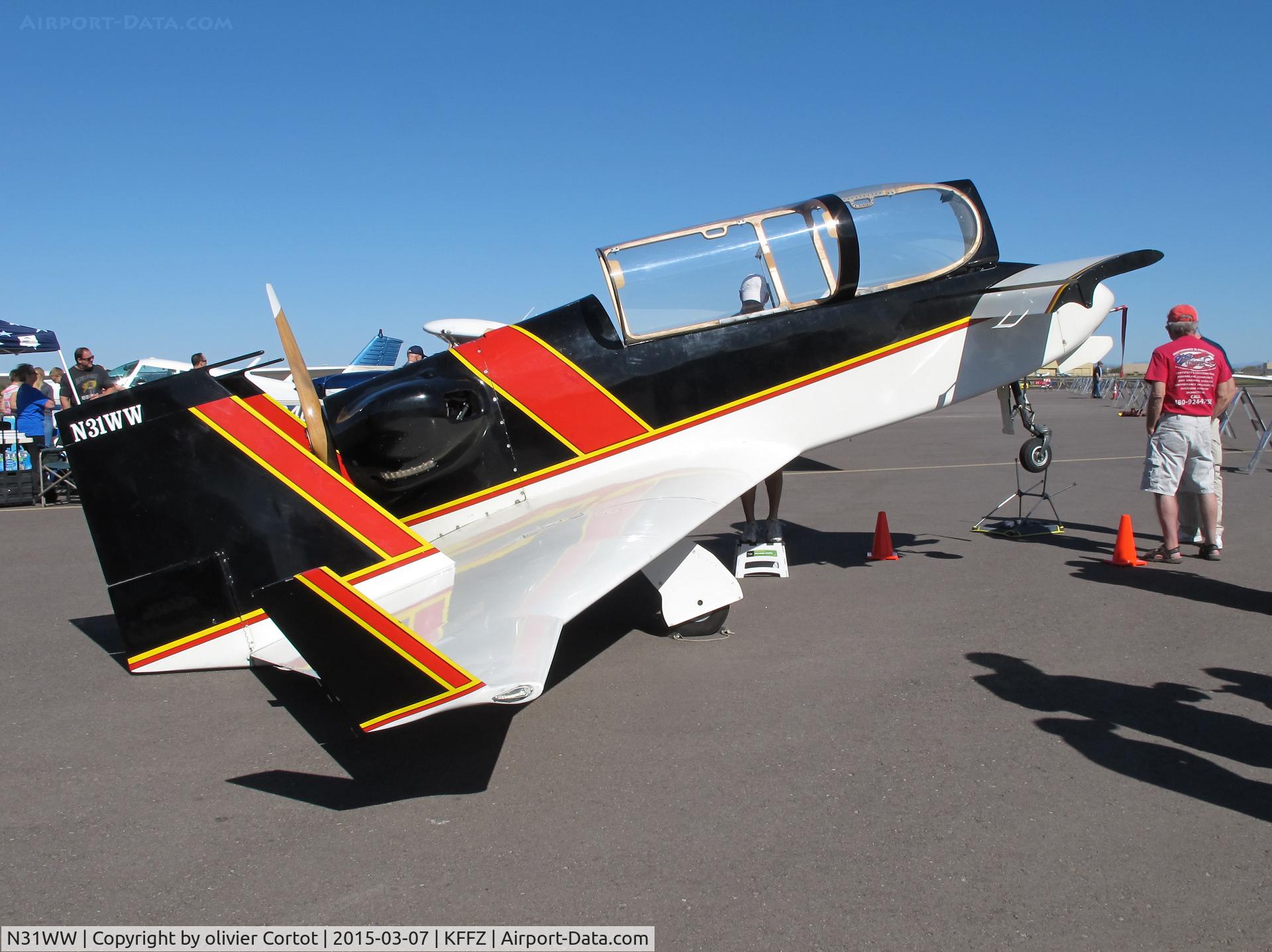 N31WW, 1981 Rutan VariViggen C/N 133, FFZ open day