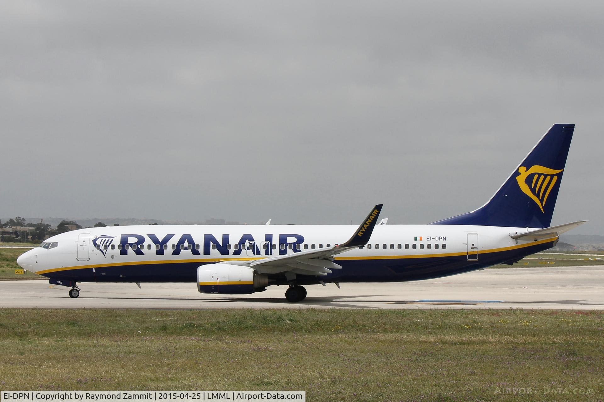 EI-DPN, 2007 Boeing 737-8AS C/N 35549, B737-800 EI-DPN Ryanair