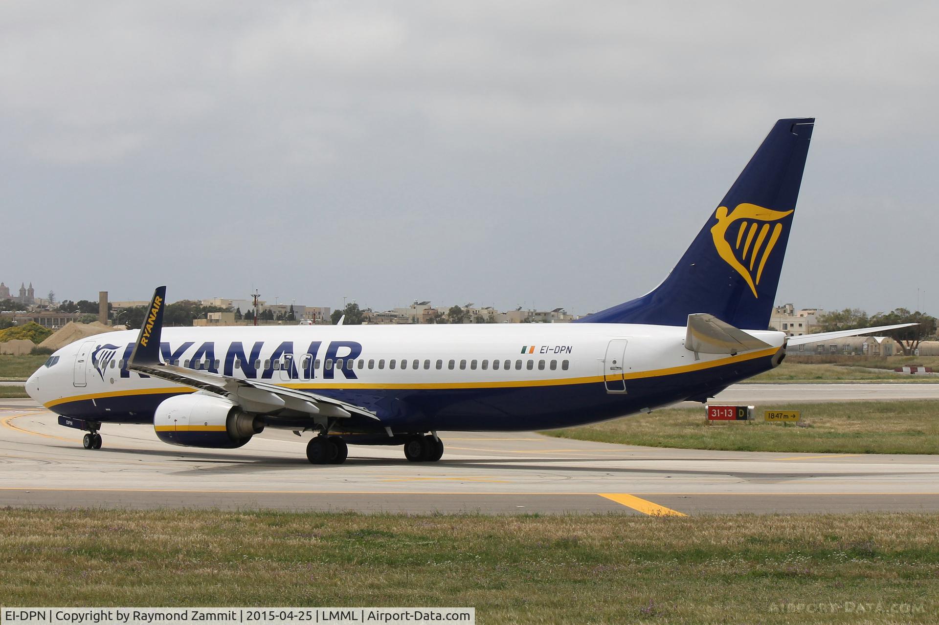 EI-DPN, 2007 Boeing 737-8AS C/N 35549, B737-800 EI-DPN Ryanair