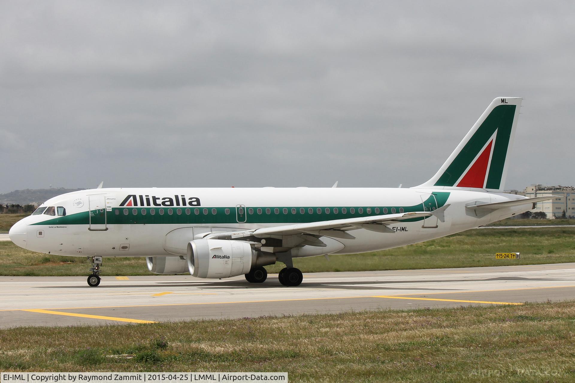 EI-IML, 2004 Airbus A319-112 C/N 2127, A319 EI-IML Alitalia