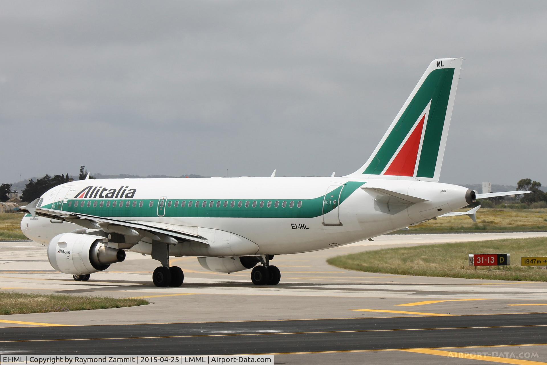 EI-IML, 2004 Airbus A319-112 C/N 2127, A319 EI-IML Alitalia